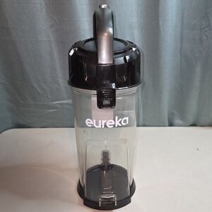 Eureka Black and Silver Vacuum Canister